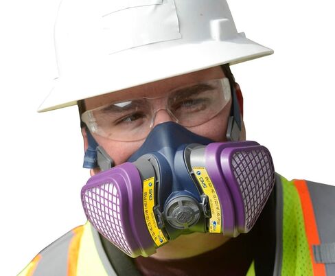 GVS SPR472 Elipse OV/AG-P100 Mask for Dust, Acidic, Organic Gases and Vapours, S/M in Saudi Arabia