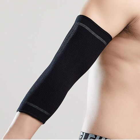 1 Pair Elbow Support Brace Protective Pads Arthritis Bandage Compression Sleeve Arm Guard Gym Sport in Saudi Arabia