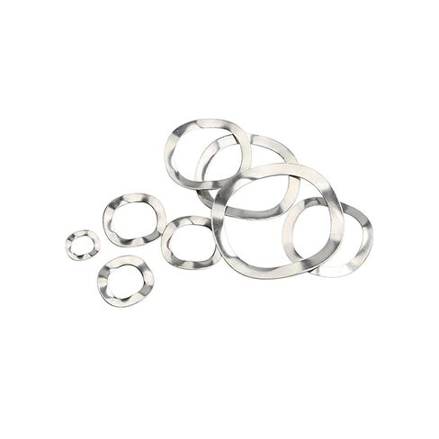 Wave Spring Washer 1Box 350pcs/set M3 M4 M5 M6-M19 304 Stainless Steel Three Wave Type Spring Washer Gasket Assortment Kit in Saudi Arabia