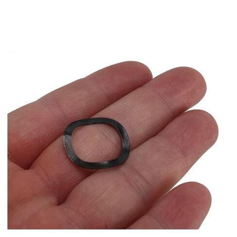 Wave Spring Washer Black Steel Ring Spring Washer Three Wave Washers 65MN Gasket Assortment Kits-M3 M4 M5 M6 M8 M10 M12 M16(550 Pcs) in Saudi Arabia
