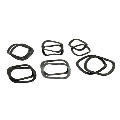 Wave Spring Washer 3-25Mm Wave Spring Washers Assortment Kit 65Mn Manganese Gasket Washer Bearing Pad in Saudi Arabia