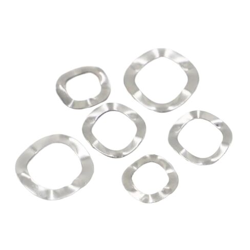 Wave Spring Washer 304 Stainless Steel Three Wave Washers Spring Washer M3 M4 M5 M6 - M41 M51(5pcs M51x61x0.5) in Saudi Arabia