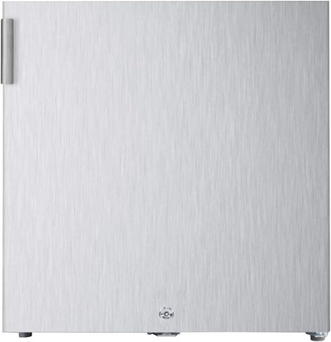Summit Appliance FS24LCSS Accucold Compact All-Freezer، سعة 1.4 قدم مكعب، قفل مثبت في المصنع، تذويب يدوي للثلج، ترموستات قابل للتعديل، بطانة باب مسطحة، رف سلكي قابل للإزالة in Saudi Arabia