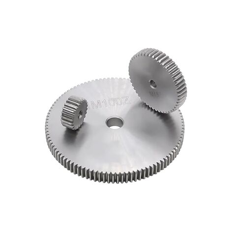 ترس ترس محرك ثقيل من الفولاذ 1 متر 12-27 أسنان محرك مهماز أجزاء تروس نقل الحركة (25 سنًا) in Kuwait