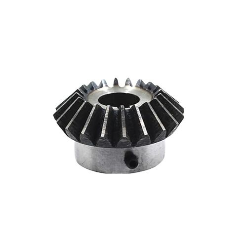 Steel Heavy Duty Motor Pinion Gear 2pcs Bevel Gear 1M 20Teeth Steel Inner Hole 5-8mm(7 mm) in Saudi Arabia