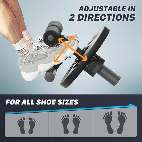 Northdeer Tib Bar, Tibia Dorsi Calf Raise Machine, Professional Tibialis Trainer for Strength Training Calves/Shins/Ankles, Fits 1" and 2" Weight Plates, 2 Directions Size Adjustment fit All Foot in Kuwait