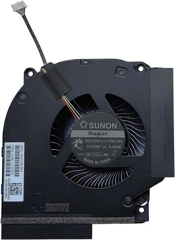 GPU Cooling Fan N44738-001 DC12V Replacement for HP Victus 16-R 16-R0073CL TPN-C169 in Saudi Arabia