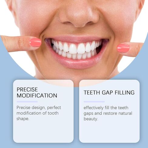 Veneers Teeth for Women and Men, Nature and Comfortable, Tooth Replacement Kit in Kuwait