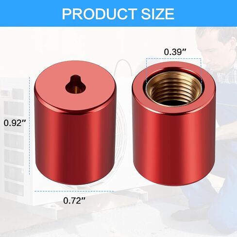أغطية قفل HVAC 10 عبوات، أغطية قفل منفذ صمام تيار متردد 1/4 بوصة لأنظمة التبريد R22، أغطية خدمة شديدة التحمل مقاومة للعبث لحماية مكيف الهواء in Kuwait