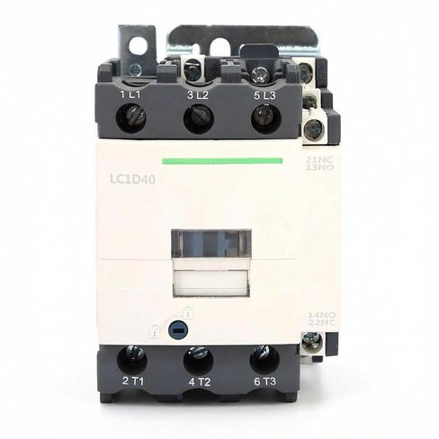 AC Contactor, New Electric AC Contactor, LC1D40 NEW Electric 50/60Hz 3 Poles Coil AC Contactor 220V 40A Industrial Electric AC Contactor Outdoor High Sensitivity Industrial Electric in Saudi Arabia