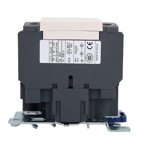 AC Contactor, New Electric AC Contactor, LC1D40 NEW Electric 50/60Hz 3 Poles Coil AC Contactor 220V 40A Industrial Electric AC Contactor Outdoor High Sensitivity Industrial Electric in Saudi Arabia