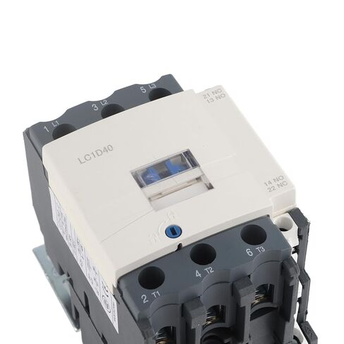 AC Contactor, New Electric AC Contactor, LC1D40 NEW Electric 50/60Hz 3 Poles Coil AC Contactor 220V 40A Industrial Electric AC Contactor Outdoor High Sensitivity Industrial Electric in Saudi Arabia