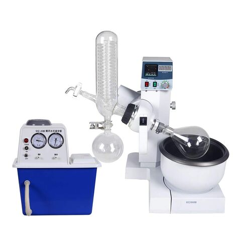 HNZXIB 2L Rotary Evaporator with Vacuum Pump and 5L Chiller in Saudi Arabia