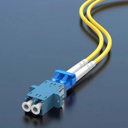 10-Pack LCUPC Duplex Split Fiber Adapter Flange Coupler, Simplex Fiber Connector, Fiber Optic Adapter in Kuwait