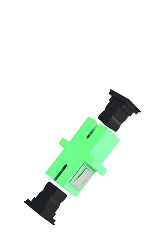 SC/APC to SC/APC Fiber Optic Coupler, Single Mode, 10 Pack, SCAPC Adapter for Extending APC Fiber Cables in Kuwait