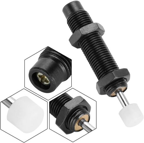 ، ممتص الصدمات الخلفي M10 X 8mm ضغط زيت السكتة الدماغية لأسطوانة الهواء tic AC1008-2 in Saudi Arabia