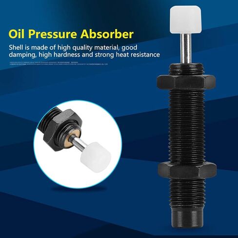 ، ممتص الصدمات الخلفي M10 X 8mm ضغط زيت السكتة الدماغية لأسطوانة الهواء tic AC1008-2 in Saudi Arabia