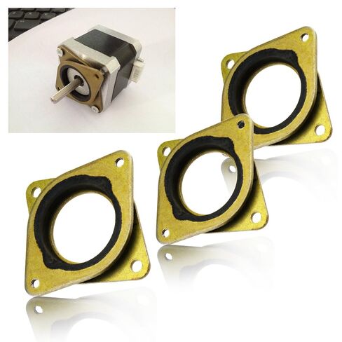 3 pcs Shock Absorber Stepper Vibration Damper Motor Spacer Compatible with Nema17 3D Printer in Saudi Arabia