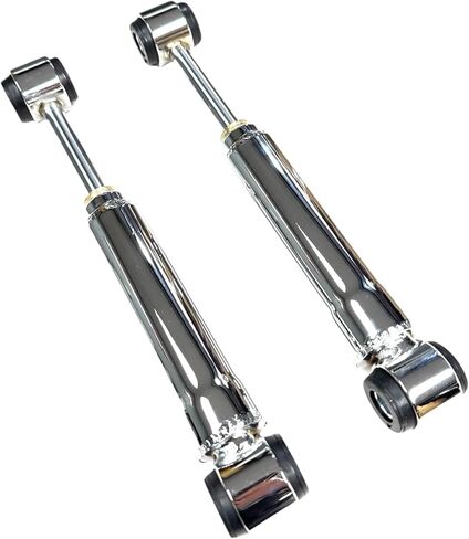 Pair Chrome Steel Short Tube Shock Absorbers Compatible with Ford Model T Bucket & Hot Rods in Saudi Arabia