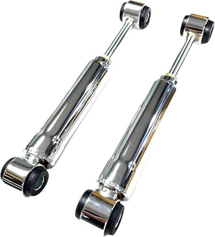 Pair Chrome Steel Short Tube Shock Absorbers Compatible with Ford Model T Bucket & Hot Rods in Saudi Arabia
