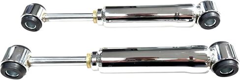 Pair Chrome Steel Short Tube Shock Absorbers Compatible with Ford Model T Bucket & Hot Rods in Saudi Arabia