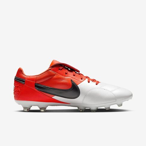 Nike Premier 3 Firm-Ground Low-Top Soccer Cleats (Team Orange/White/Black) Size 8.5 in Saudi Arabia