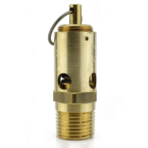1/2 "NPT 250 PSI ضاغط الهواء صمام تخفيف الضغط الآمن خزان البوب ​​أوف الولايات المتحدة الأمريكية in Saudi Arabia