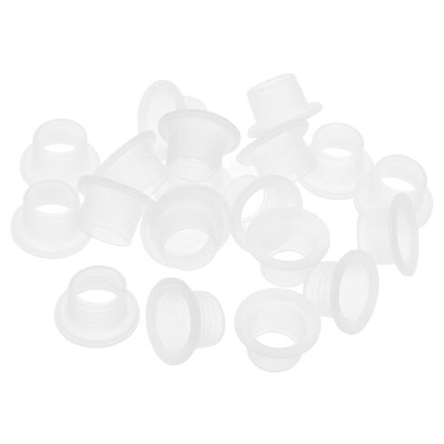 SHINEOFI 20Pcs Clear Silicone Sealing Rings Leak Valve Gasket Washers for Garden Hose and Faucet Durable Water Pipe Gasket for Household and Commercial Use in Saudi Arabia