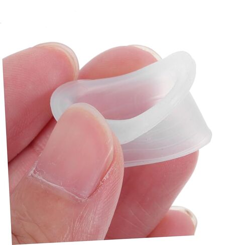 SHINEOFI 20Pcs Clear Silicone Sealing Rings Leak Valve Gasket Washers for Garden Hose and Faucet Durable Water Pipe Gasket for Household and Commercial Use in Saudi Arabia