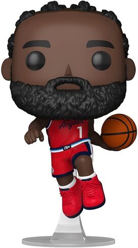Funko Pop! NBA: LA Clippers - James Harden - Collectable Vinyl Figure - Gift Idea - Official Merchandise - Toys for Kids & Adults - Sports Fans - Model Figure for Collectors and Display in Saudi Arabia