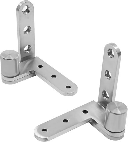 مفصلات أبواب محورية شديدة التحمل 201 من الفولاذ المقاوم للصدأ 4 قطع in Kuwait