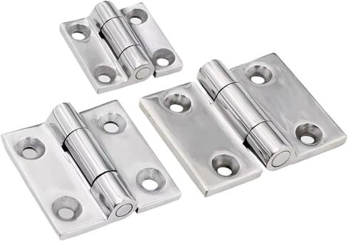 الفولاذ المقاوم للصدأ سميكة مسطحة قابلة للطي المفصلي الصناعية خزانة توزيع الكهرباء الأجهزة 1 قطعة (48x47) in Kuwait