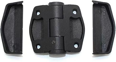 سبائك الزنك CL245 صندوق التوزيع المفصلي الأسود باب الخزانة الأثاث 3 قطعة in Kuwait