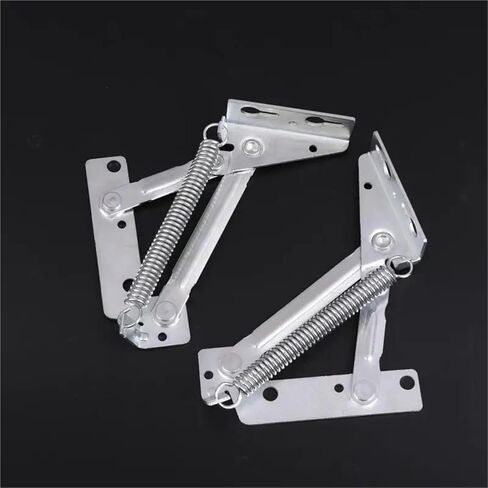 80 Degree Lid Stay Hinges Kitchen Cabinet Door Lift Up Support 2Pcs in Saudi Arabia