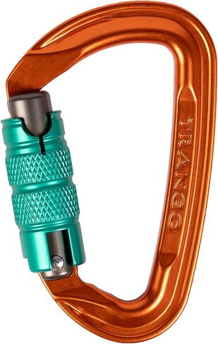 Trango Auto Locking Carabiner ، Cyan/Pink ، D-Shape ، الألومنيوم/الفولاذ المقاوم للصدأ/الصلب الكربوني ، المشي لمسافات طويلة ، التخييم ، تسلق الجبال ، rappelling in Kuwait
