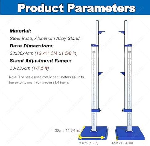 High Jump Measuring Standards, Adjustable Aluminum Training Stands for Competition, Movable and Durable Design in Saudi Arabia