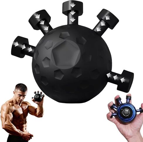 مقوي قبضة اليد من NEDVI، 2026 مدرب ساعد اليد الجديد، مشكل تنغيم الذراع وكرة تقوية المعصم، مقوي قبضة اليد قابل للتعديل محمول لصالة الألعاب الرياضية، وتدريب البيانو والجيتار in Kuwait