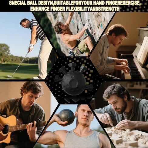 مقوي قبضة اليد من NEDVI، 2026 مدرب ساعد اليد الجديد، مشكل تنغيم الذراع وكرة تقوية المعصم، مقوي قبضة اليد قابل للتعديل محمول لصالة الألعاب الرياضية، وتدريب البيانو والجيتار in Kuwait