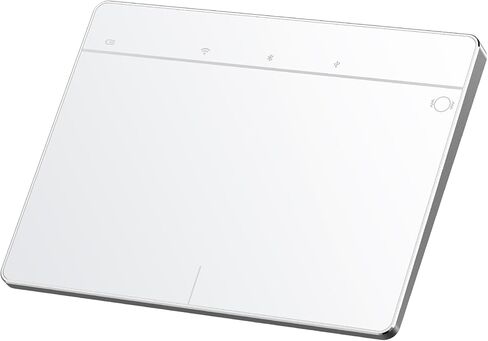 Wired Trackpad for Windows 10/11，Portable Multi-Touch Trackpad Mouse Ultra Slim Aluminum USB Wired Touchpad for PC Laptop Computer in Saudi Arabia