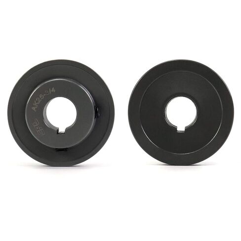 QWORK Single Groove Web Sheaves, 2.55" OD 3/4" Bore V-Belt Sheave for V-Belt,AK2534 in Saudi Arabia