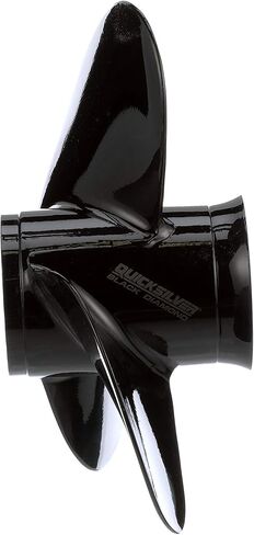 Quicksilver Black Diamond 3-Blade Aluminum Propeller for Mercury and MerCruiser Engines in Saudi Arabia