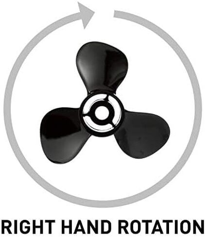 Quicksilver Black Diamond 3-Blade Aluminum Propeller for Mercury and MerCruiser Engines in Saudi Arabia
