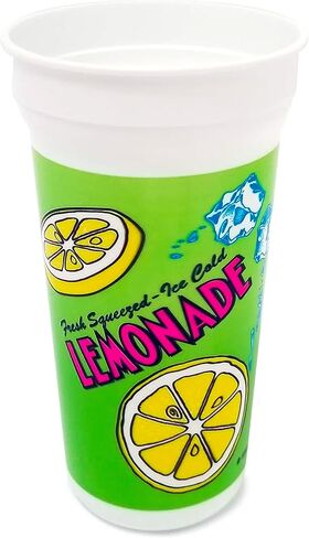 كوب عصير الليمون من شركة Popcorn Supply، 32 أونصة. مزدوج بولي (200/CS) in Kuwait