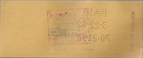 Beckett Arthur Wirtz Signed 1962 Chicago hawks Official Check #5563 - NHL Photomints and Coins in Saudi Arabia