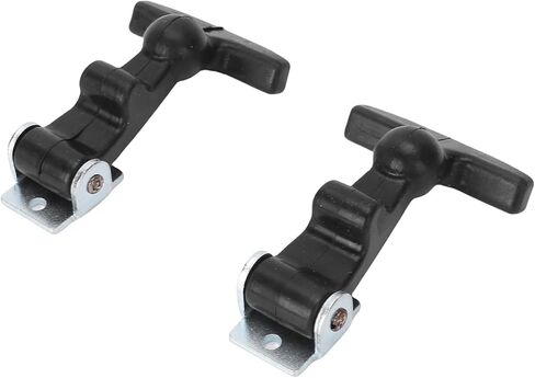 Drfeify Hood Latch, Flexible T Handle for Secure Fastening, Shock Absorbing Design for Toolboxes and Vehicles in Saudi Arabia