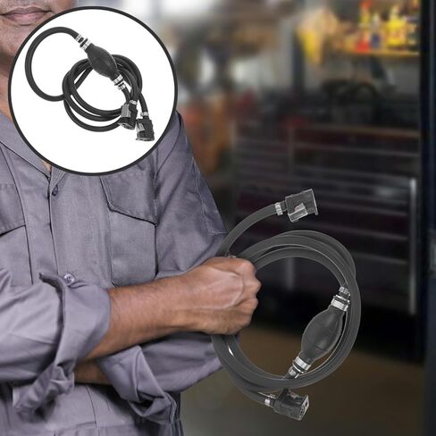 iplusmile Oil Transfer Hose Manual Pump Versatile Siphon for and Water and Lightweight Design for Easy Use for Engines and Applications in Saudi Arabia