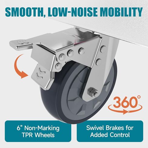 شاحنة بمنصة فولاذية شديدة التحمل مقاس 36 بوصة × 24 بوصة، عربة دفع مسطحة قابلة للطي بسعة 2200 رطل مع إطار منحني من قطعة واحدة، هيكل سفلي مقوى، عجلات TPR مقاس 6 بوصة للمستودعات والاستخدام التجاري in Kuwait