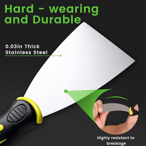 Professional Caulk Gun Kit with Caulk Remover & Silicone Sealant - 5 in 1 Caulking Tool Set for Caulking Removal, Includes Caulking Gun Tool, Silicone Scraper in Kuwait