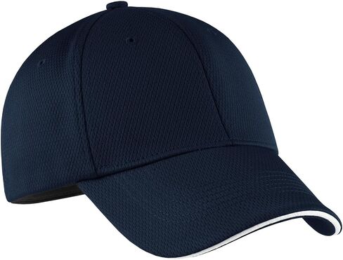 Nike Golf 333115 Adult's Dri-FIT Swoosh Flex Sandwich Cap White Large/X-Large in Saudi Arabia