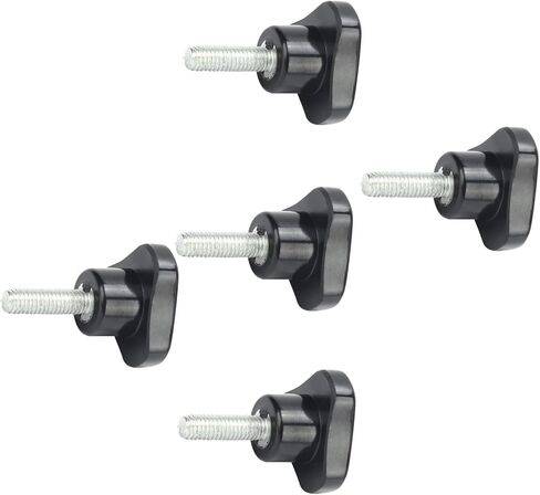 ZJchao Knob Screws, Vise Handle Knob 5Pcs Screw/Fastener Lathe Hand Grip Twist Nut Screw Locking Handle Hardware (M6*32 * 20) in Saudi Arabia